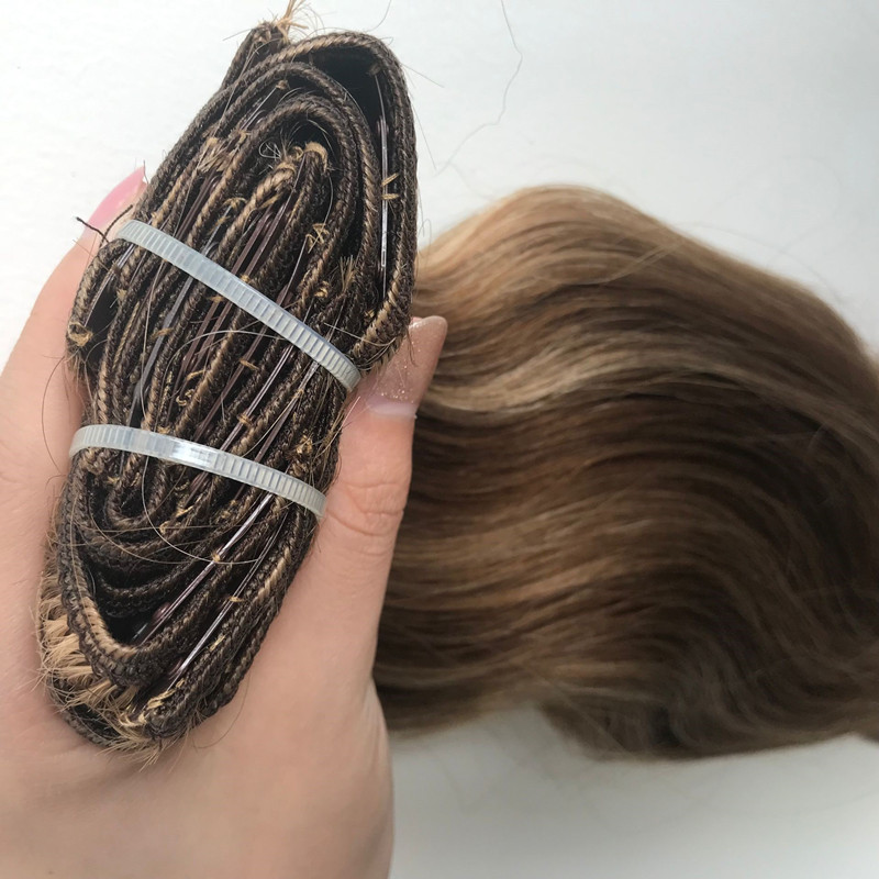 dark brown clip in extensions wholesale hair supplier qingdao